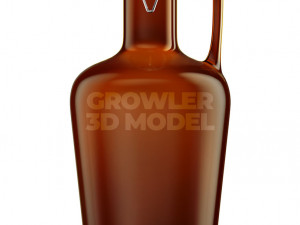 growler beer 3D Модель