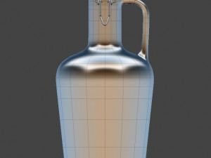 growler beer 3D 模型