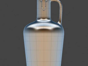 growler beer 3D Model
