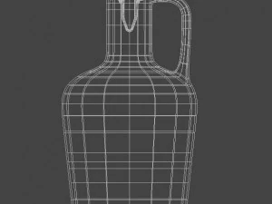 growler beer 3D Model