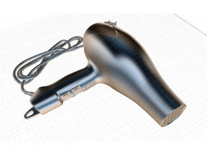 hair dryer 3D 모델