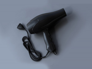 hair dryer 3D 모델