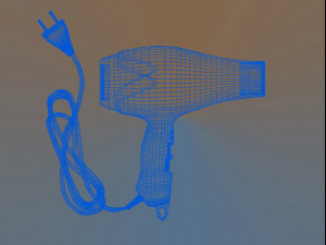hair dryer 3D 모델