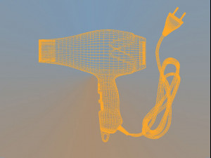 hair dryer 3D 모델