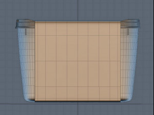ice cream container 3D 模型