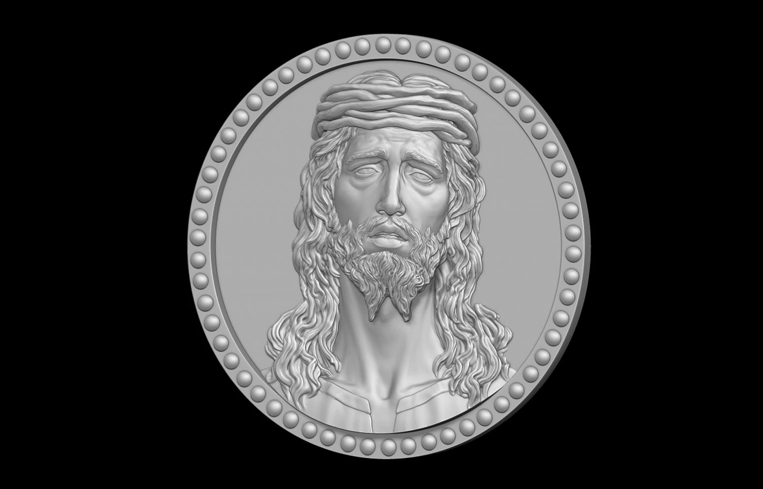 jesus 3D Print Model .c4d .max .obj .3ds .fbx .stl .blend 