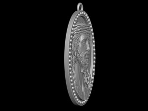 jesus pendant 3D 打印模型
