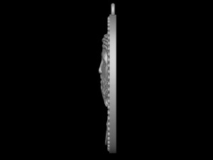 jesus pendant 3D 打印模型