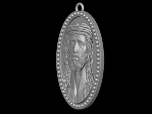 jesus pendant 3D 打印模型