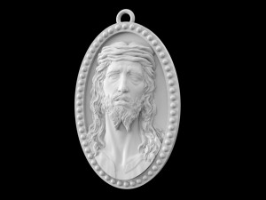 jesus pendant 3D 打印模型