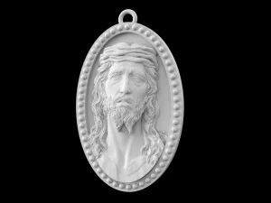 Ciondolo di Ges&ugrave; Modello di stampa 3D