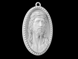 jesus pendant 3D 打印模型