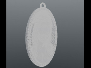 jesus pendant 3D 打印模型