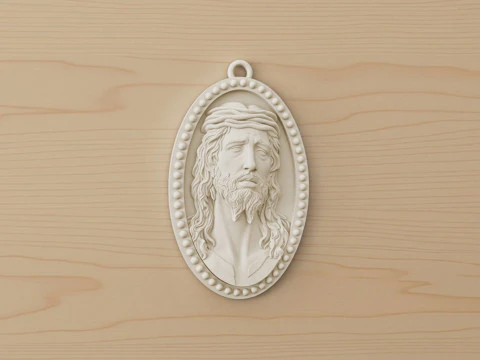 Ciondolo di Ges&ugrave; Modello di stampa 3D