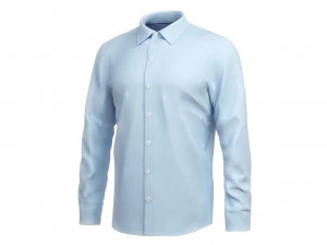 camicia da uomo Modello 3D