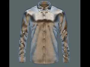men shirt 3D Model
