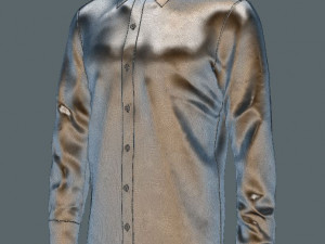 men shirt 3D Model