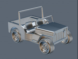 jeep 3D मॉडल