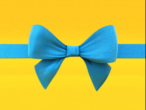 gift box ribbon 3D Model