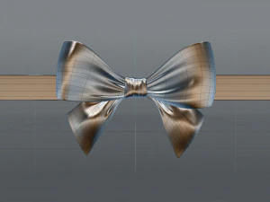 hediye kutusu şerit 3D Model