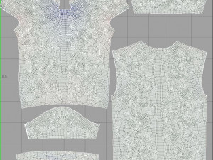 shirt Modello 3D