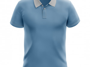 t-shirt polo 3D Модель