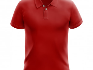 t-shirt polo 3D Model
