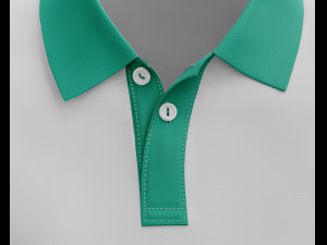 t-shirt polo 3D Model