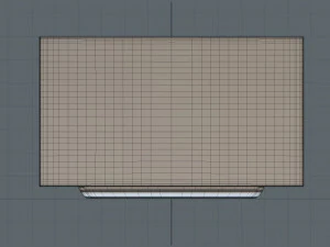 tv lg oled c8 4k 65 inch 3D Model
