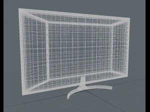 tv lg super uhd 4k 65 inch 3D Model