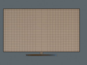 tv lg uhd uk6520 3D 模型