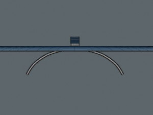 tv lg uhd uk6520 3D 模型