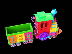 train 3Dモデル