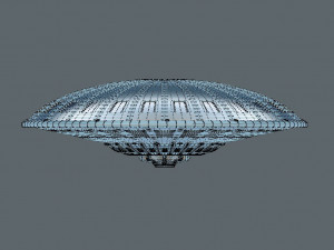 ufo spaceship Modelo 3D