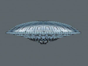 ufo spaceship 3D Model