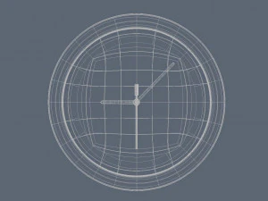 wall clock 3D Model