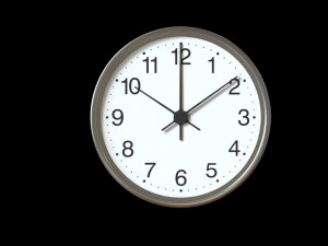 wall clock 2 Modello 3D