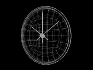 wall clock 2 3D Model