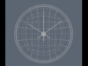 wall clock 2 3D Model