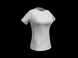 Women T-shirt Modello 3D