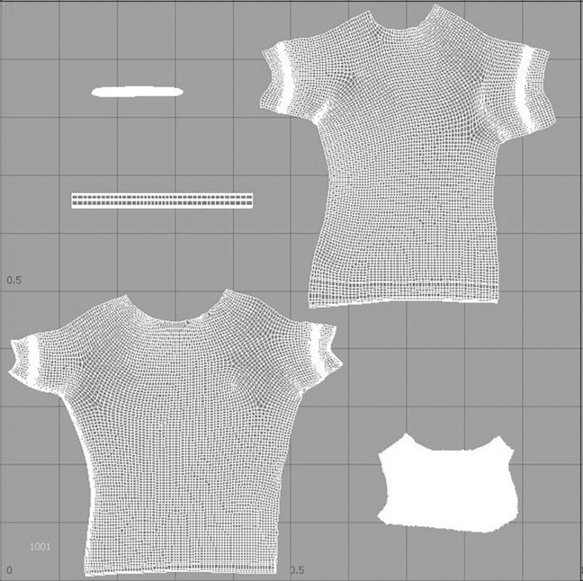 Women T-shirt 3D Model in Clothing 3DExport