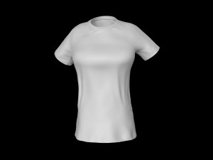 Women T-shirt Modello 3D