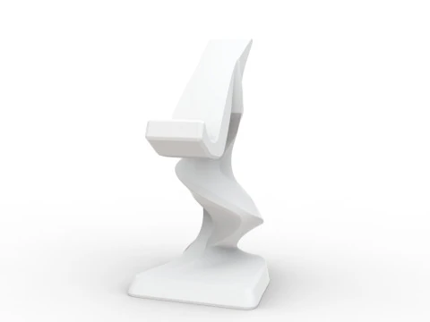 Twist Spiral Phone Stand - STL Ready to Print 3D print model 3D Model