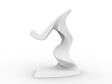 Twist Spiral Phone Stand - STL Ready to Print 3D print model 3D Model