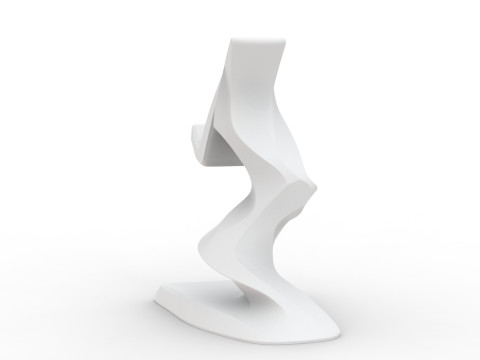 Twist Spiral Phone Stand - STL Ready to Print 3D print model 3D Model
