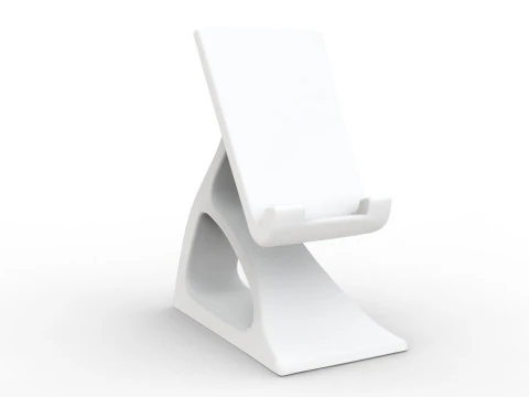 Suporte de telefone minimalista moderno STL pronto para imprimir Modelo de impress&atilde;o 3D Modelo 3D