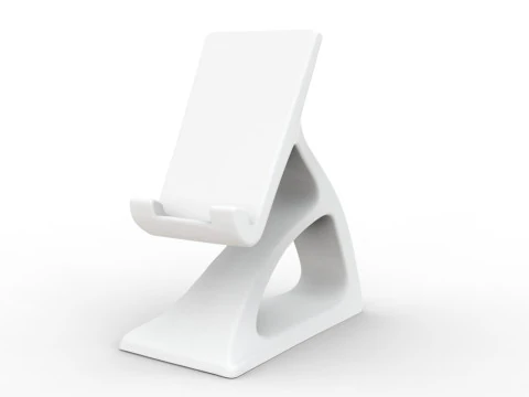 Suporte de telefone minimalista moderno STL pronto para imprimir Modelo de impress&atilde;o 3D Modelo 3D