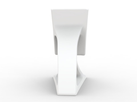 Modern Minimalist Phone Stand STL Ready to Print 3D print model 3D Model