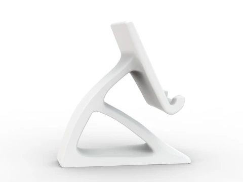 Suporte de telefone minimalista moderno STL pronto para imprimir Modelo de impress&atilde;o 3D Modelo 3D