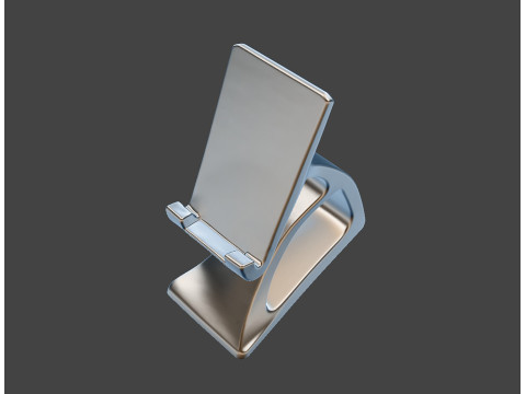 Modern Minimalist Phone Stand STL Ready to Print 3D print model 3D Model
